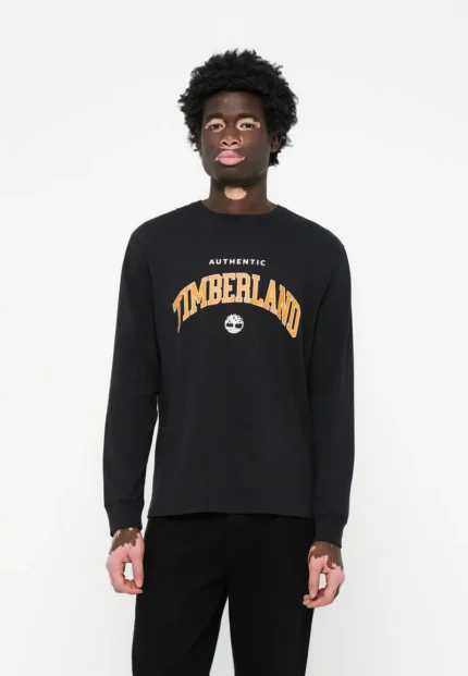 Timberland Essential Long Sleeve Shirt – Black
