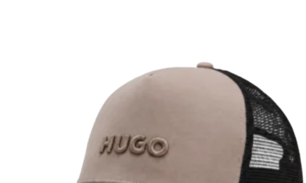 HUGO Trucker Cap – Beige/Black