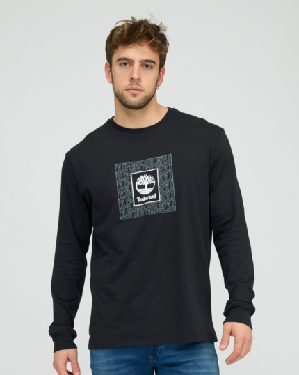Timberland Graphic Long Sleeve Shirt – Black