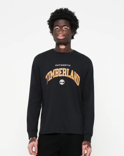 Timberland Essential Long Sleeve Shirt – Black